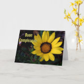 イタリアンなバースデー・カード カード (黄色い花)