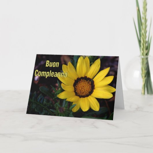 イタリアンなバースデー・カード カード (正面)