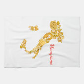 -イタリアンなパスタの台所タオルを食べよう キッチンタオル (横)