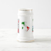 イタリアンなビールのジョッキ ビールジョッキ (中央)