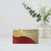 イタリアンなピッツェリア 名刺 (スタンド正面)