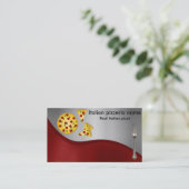 イタリアンなピッツェリア 名刺 (スタンド正面)