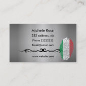 イタリアンなピッツェリア 名刺 (裏面)