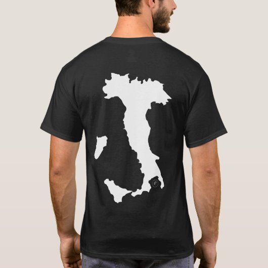 イタリアンなブーツのワイシャツイタリア製 Tシャツ (裏面)
