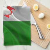 イタリアンなブーツ キッチンタオル (四つ折り)