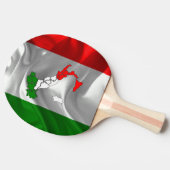 イタリアンなブーツ 卓球ラケット (横)