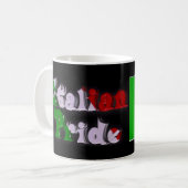 イタリアンなプライドのコーヒー・マグ コーヒーマグカップ (正面左)