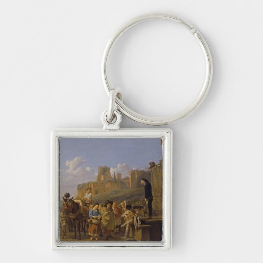 イタリアンなペテン師1657年 キーホルダー (正面)