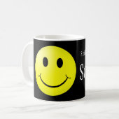 イタリアンなマグのそれを言って下さい--スマイル! コーヒーマグカップ (正面左)