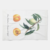 イタリアンなモモの台所タオル キッチンタオル (横)