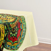 イタリアンなルネサンスのモチーフのプリント テーブルクロス (インサイチュ)