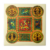 イタリアンなルネサンスのモチーフ タイル (正面)