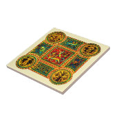 イタリアンなルネサンスのモチーフ タイル (側面)