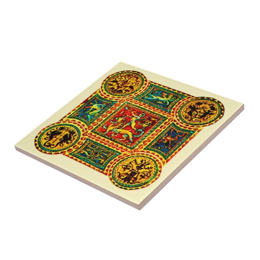 イタリアンなルネサンスのモチーフ タイル (側面)