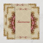 イタリアンなルネサンスの庭の続き-招待状 招待状 (正面/裏面)