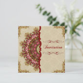 イタリアンなルネサンスの庭の続き-招待状 招待状 (スタンド正面)