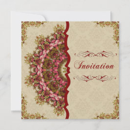 イタリアンなルネサンスの庭の続き-招待状 招待状