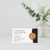 イタリアンなレストランピザ 名刺 (スタンド正面)