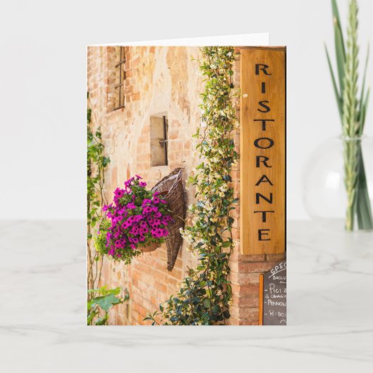 イタリアンなレストラン カード (正面)
