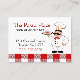 イタリアンなレストラン 名刺