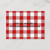 イタリアンなレストラン 名刺 (裏面)