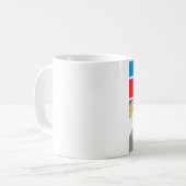 イタリアンな仕事のジャガーのEタイプ848CRYマグ コーヒーマグカップ (正面左)