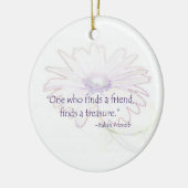 イタリアンな友情の諺のオーナメント セラミックオーナメント (左)