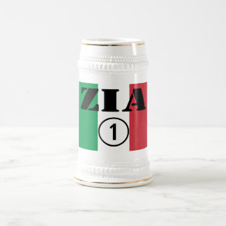 イタリアンな叔母さん: ジアNumero Uno ビールジョッキ