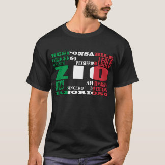 イタリアンな叔父さん: 質 Tシャツ