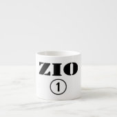 イタリアンな叔父さん: Zio Numero Uno エスプレッソカップ (正面)