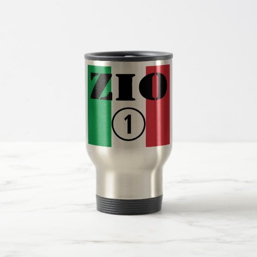 イタリアンな叔父さん: Zio Numero Uno トラベルマグ (中央)