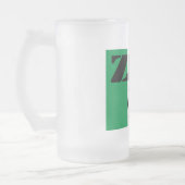 イタリアンな叔父さん: Zio Numero Uno フロストグラスビールジョッキ (左)