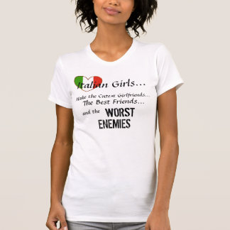 イタリアンな女の子 Tシャツ