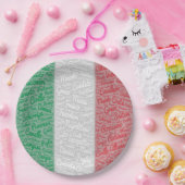 イタリアンな家族会の紙皿 ペーパープレート (パーティー)