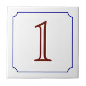 イタリアンな屋家番号 タイル (正面)