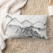 イタリアンな山 ランバークッション (ブランケット)