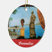 イタリアンな彫像のオーナメント セラミックオーナメント (左)