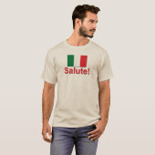 イタリアンな挨拶! (応援!) Tシャツ (正面フル)