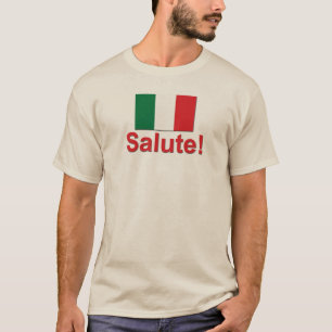 イタリアンな挨拶! (応援!) Tシャツ