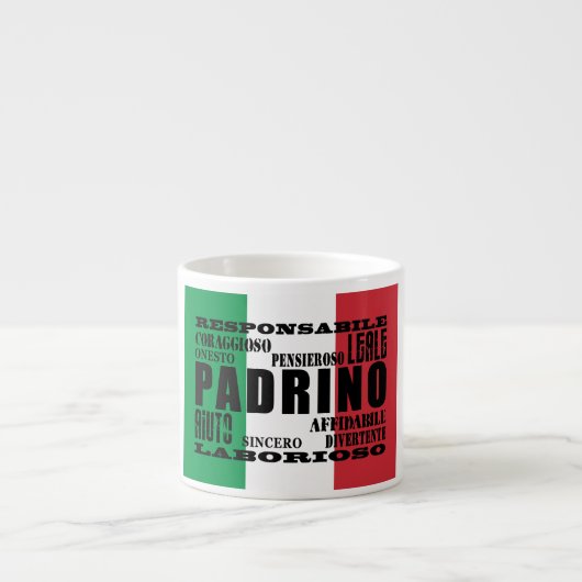 イタリアンな教父: 質 エスプレッソカップ (正面)