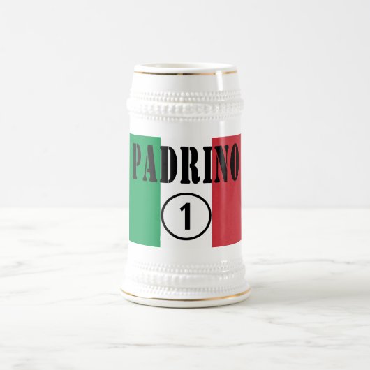 イタリアンな教父: Padrino Numero Uno ビールジョッキ (中央)