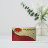 イタリアンな料理 名刺 (スタンド正面)