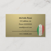 イタリアンな料理 名刺 (裏面)