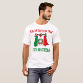 イタリアンな新年 Tシャツ (正面フル)