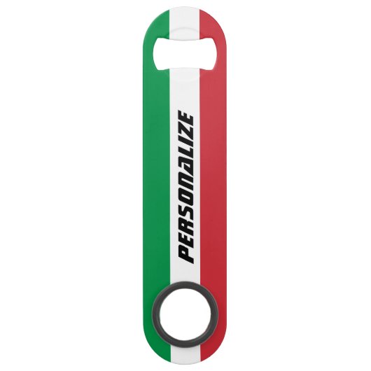 イタリアンな旗のカスタムな速度の栓抜きのギフト スピード栓抜き (裏面)