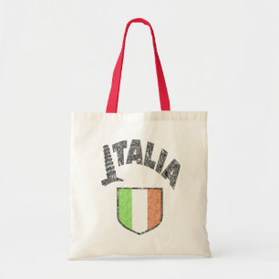 イタリアンな旗のヴィンテージのキャンバスのトートバック トートバッグ
