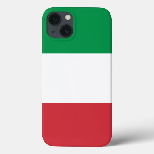 イタリアンな旗のヴィンテージ Case-Mate iPhoneケース (裏面)
