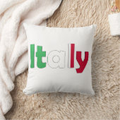 イタリアンな旗の枕 クッション (ブランケット)
