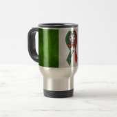 イタリアンな旗の誇りを持ったでイタリアンな熱のマグ トラベルマグ (正面左)