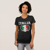 イタリアンな旗の頂上 Tシャツ (正面フル)